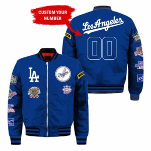 L.A. Dodgers Jacket, Dodgers Jackets, MLB Bomber Jacket