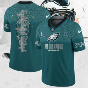 Philadelphia Eagles NFC Champions 2022 Jersey Game - BTF Store