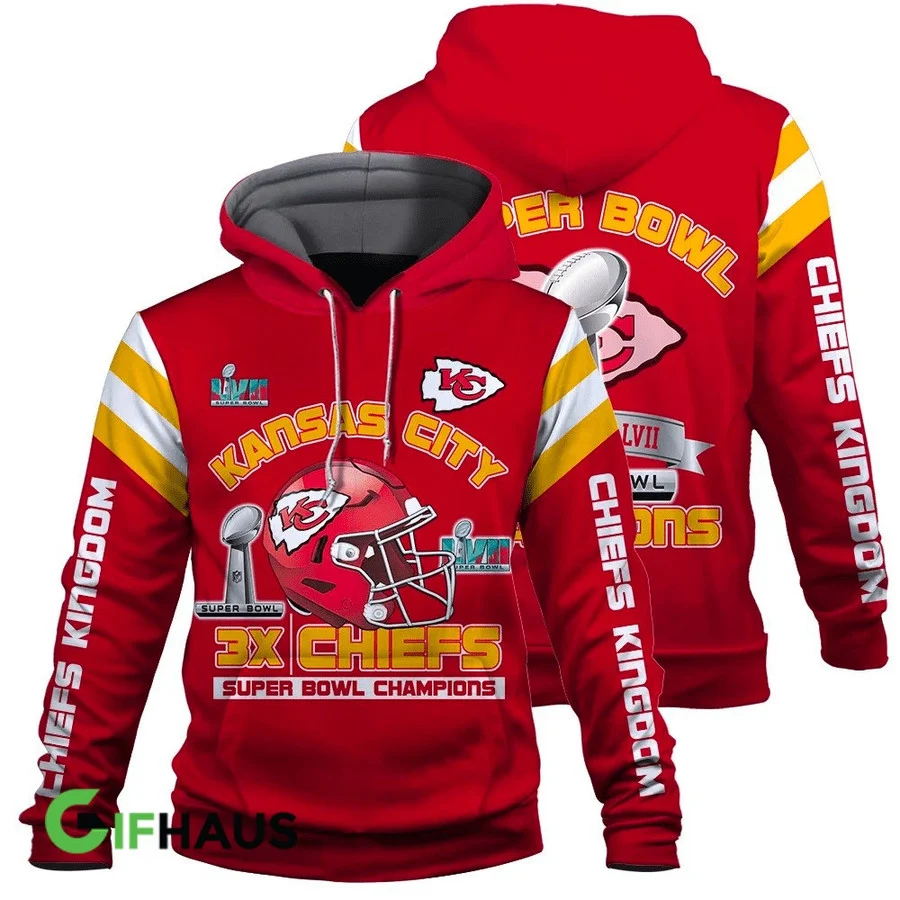 Kansas City Chiefs Super Bowl LVII Hoodie Combo 2 - BTF Store