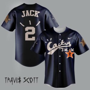 Travis Scott Custom Art Baseball Jersey - Growkoc