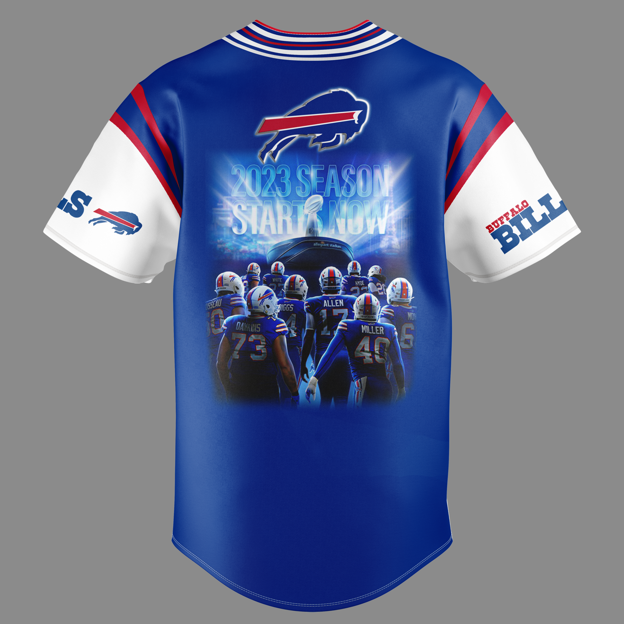 Nfl Buffalo Bills Personalized Baseball Jersey Shirt Fvj in 2023