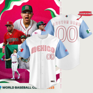 Men's Mexico Baseball 2023 World Baseball Classic Jersey – All Sti -  Bustlight
