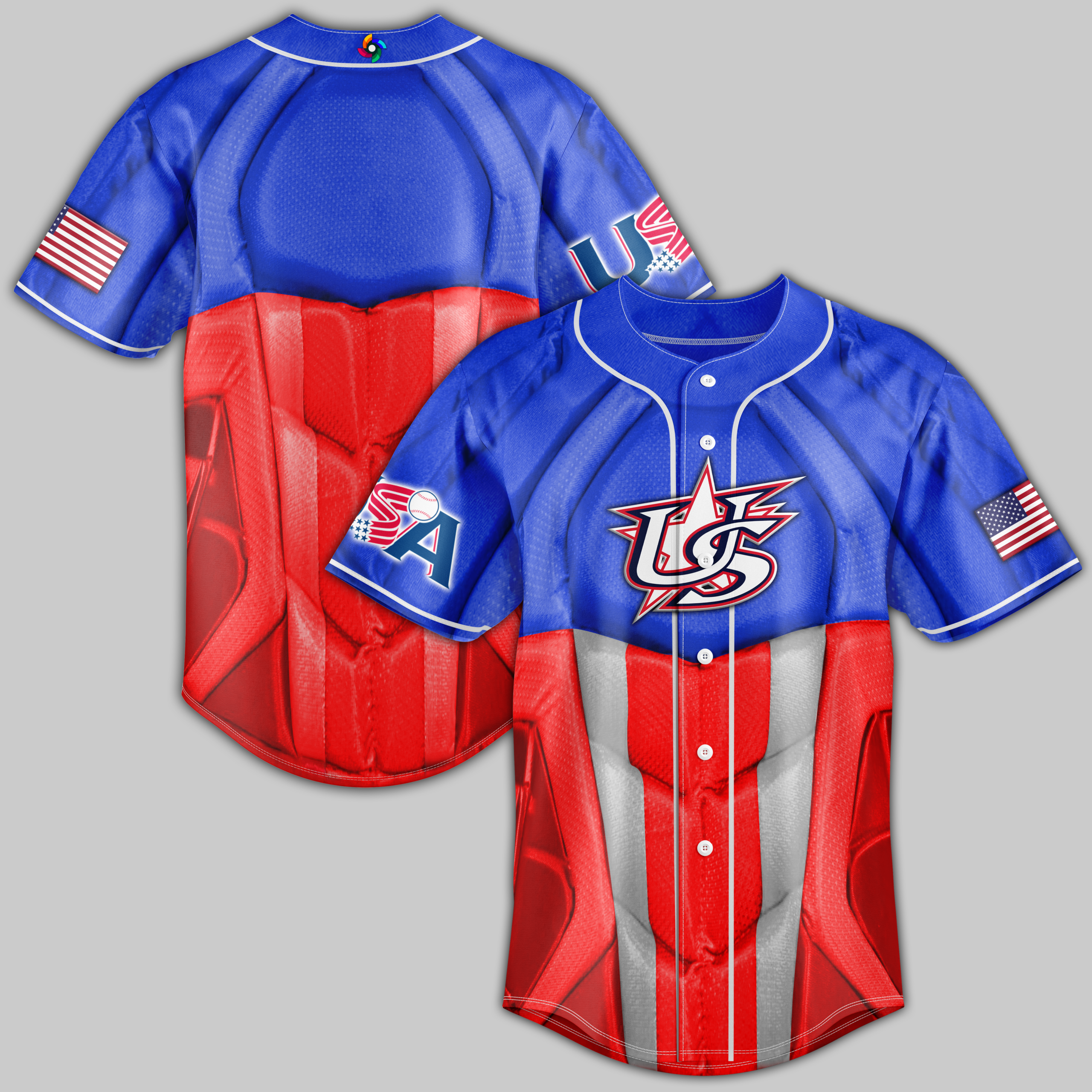 America's team World Baseball Classic Jersey - BTF Store