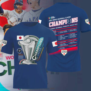 Shohei Ohtani # Japan Champs 2023 World Baseball Classic Signature T-Shirt