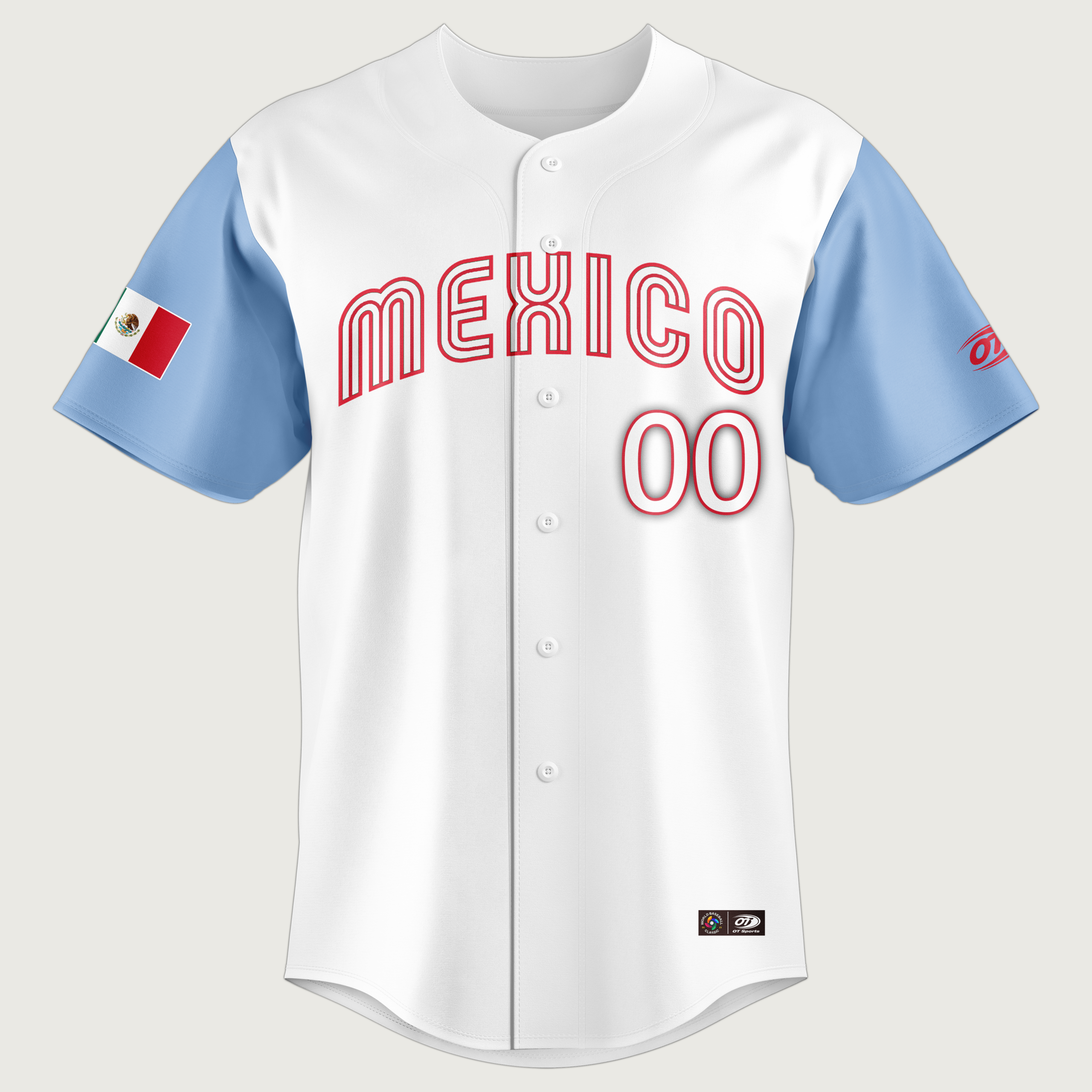 Mexico Baseball 2023 World Baseball Classic Replica Jersey - BTF Store