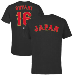 Ohtani 17 Baseball Shirt Fans Shotime LA WBC T-shirts Player 