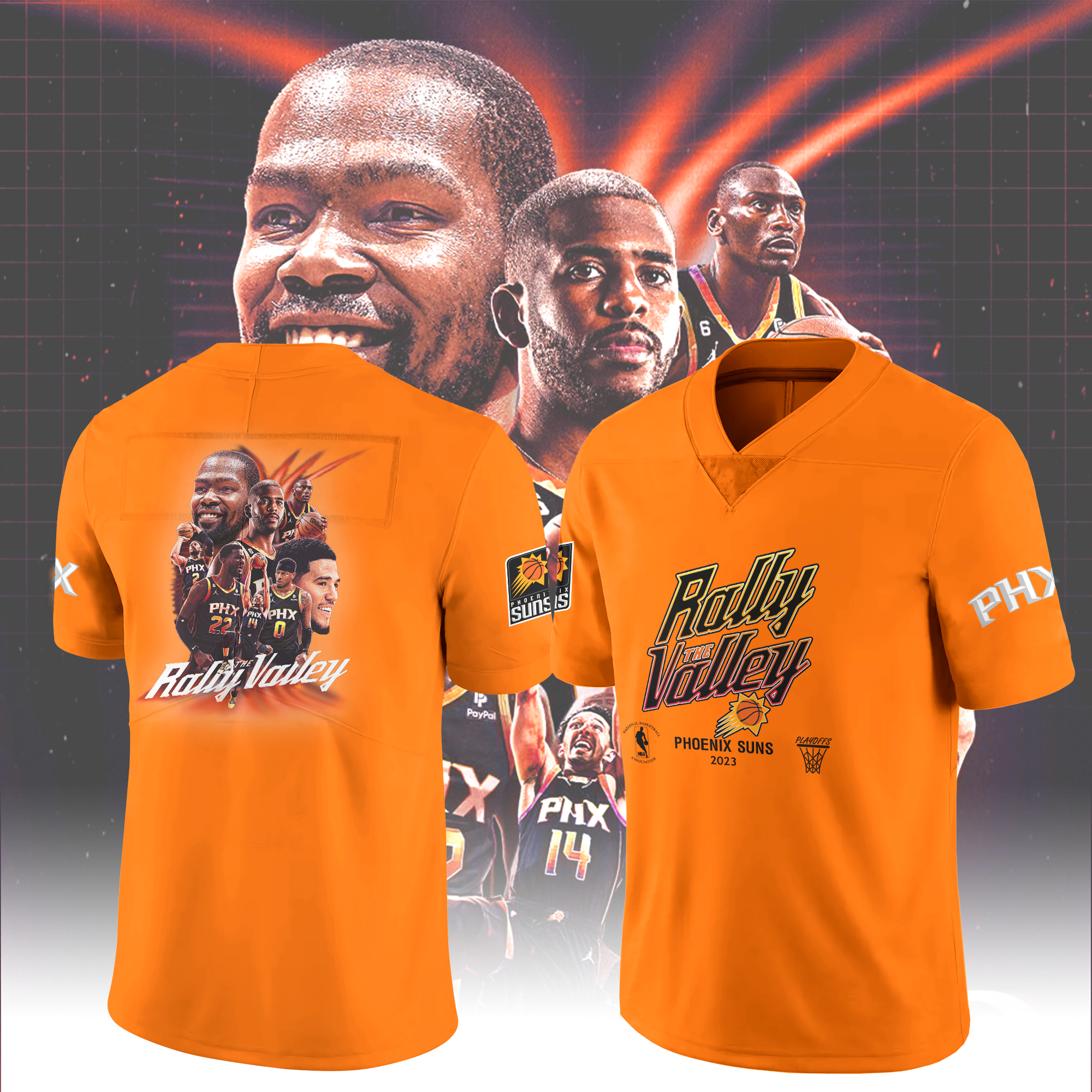 Men's Phoenix Suns Nike Black 2023 NBA Playoffs Mantra T-Shirt