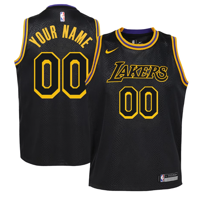 Los Angeles Lakers Nike Association Swingman Jersey - Custom - Unisex
