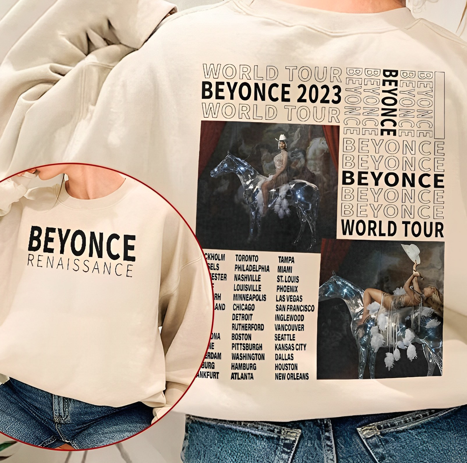 World Tour 2023 Beyonce T-Shirt, Beyoncé Unisex T-Shirt, Beyonce Shirt -  Printiment