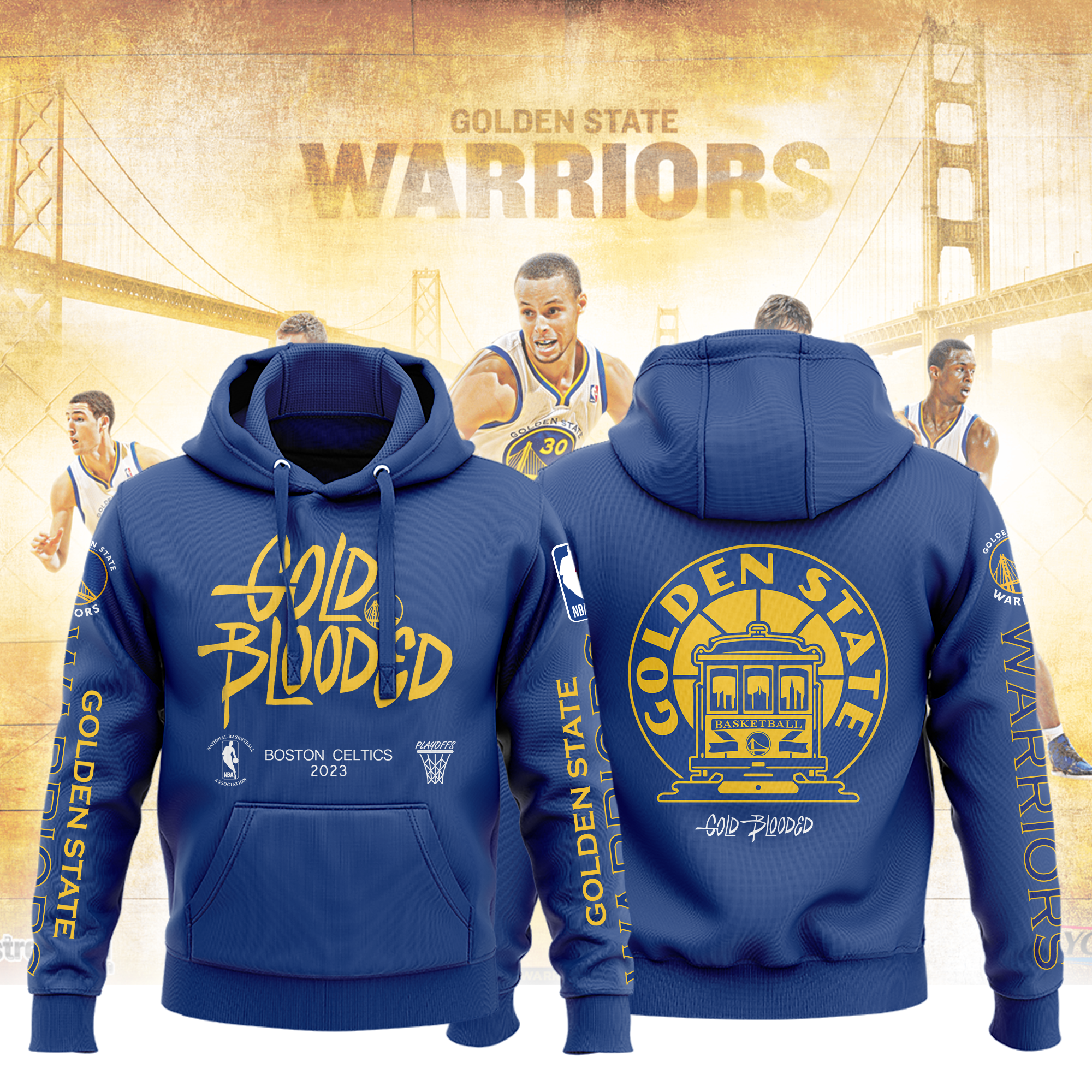 Nike Golden State Warriors Gold Blooded 2023 Nba Playoff T-Shirt, hoodie,  sweater, long sleeve and tank top