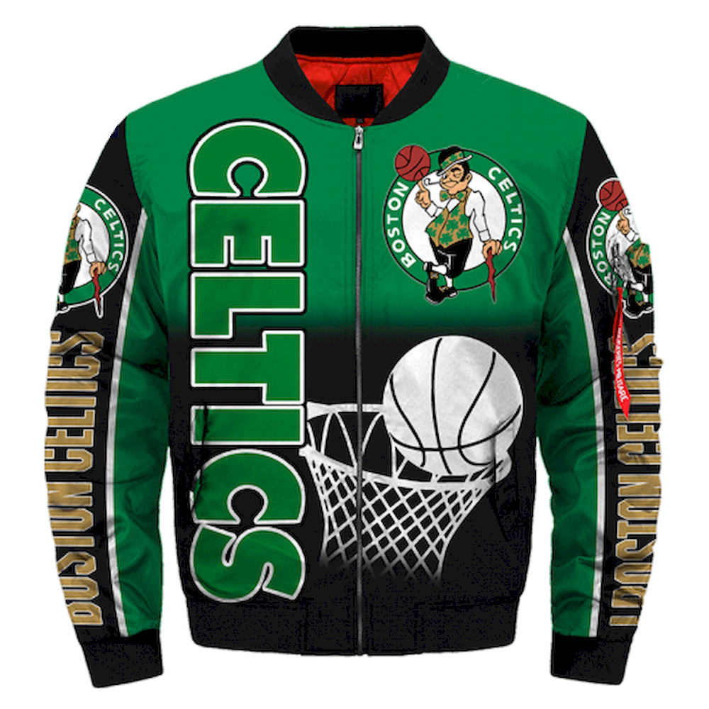 Mens Boston Celtics Jacket