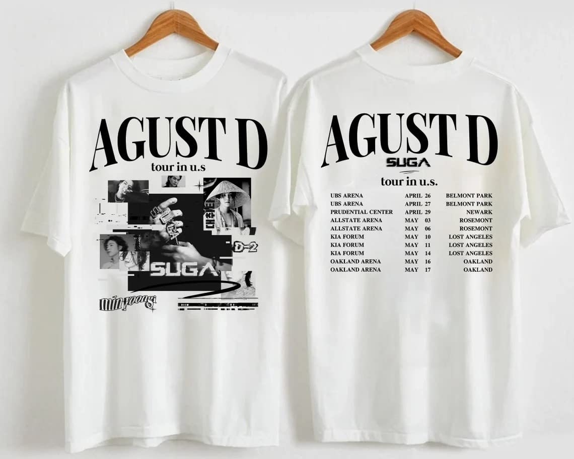 Suga Agust D Tour T-Shirt 2023 - BTF Store