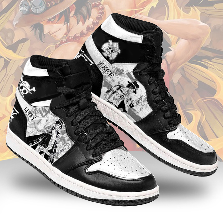 One Piece Air Sneakers Mixed Manga Style Anime Shoes Blanc - Cdiscount  Chaussures