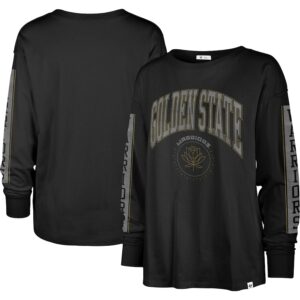 Nike Golden State Warriors Men's NBA Long-Sleeve T-Shirt Black
