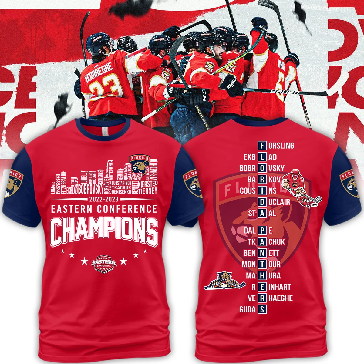 Florida panthers eastern conference champs shirt - Teefefe Premium