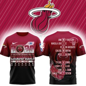 Miami Heat NBA 3D T-Shirt Cartoon - BTF Store