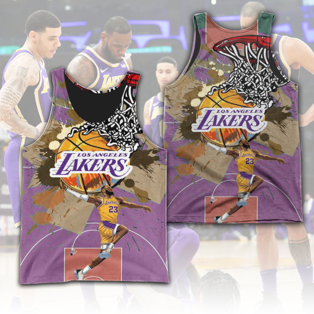 Los Angeles Lakers NBA 2023 jersey - BTF Store