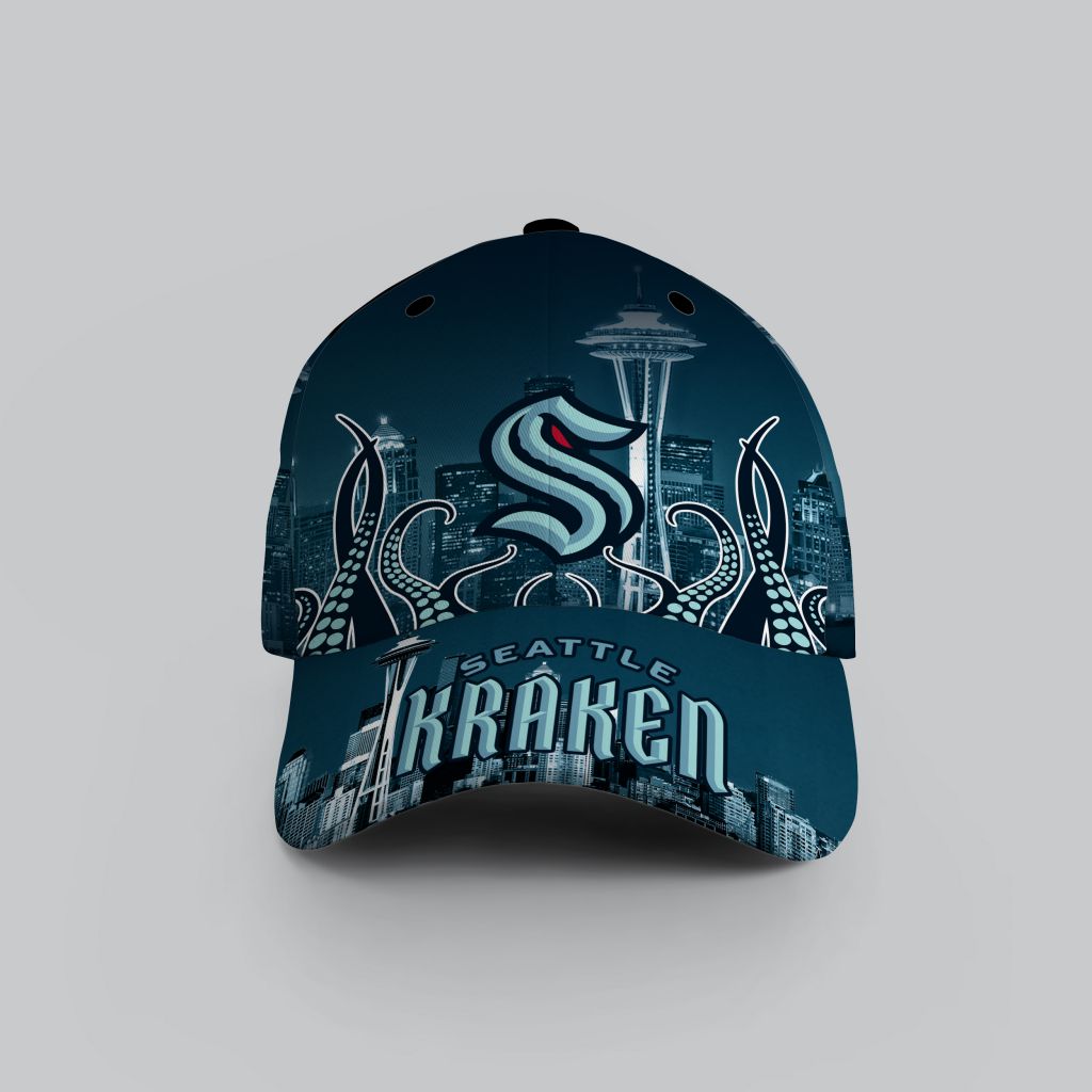 NHL Seattle Kraken Customize Name Special Design With Space Needle 3d  jersey - BTF Store