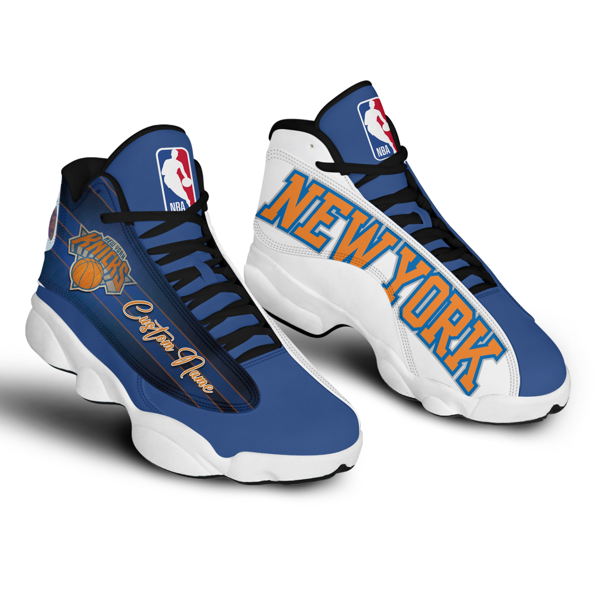 New York Knicks Personalized Name Shoes - BTF Store