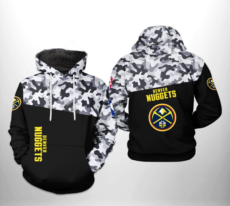 Denver Nuggets NBA Basketball Kids Youth Pullover Hoodie Hooded Sweatshirt - L