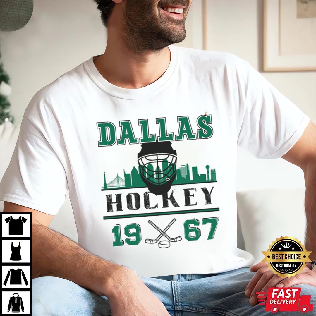 Vintage Dallas Hockey Sweatshirt Retro Dallas Hockey 