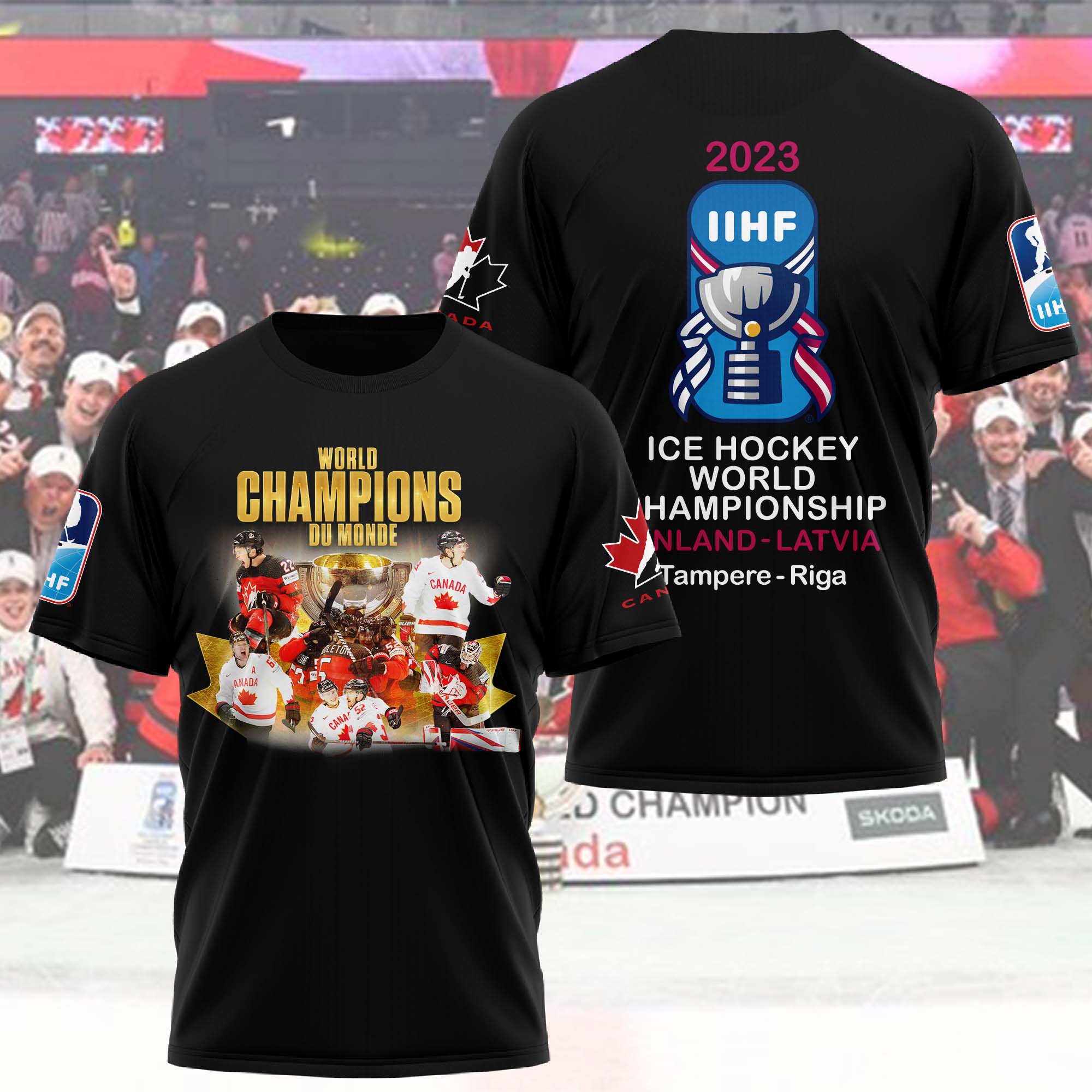 Hockey Canada Champions 2023 IIIHF Worlds Custom Replica Nike Jersey - BTF  Store