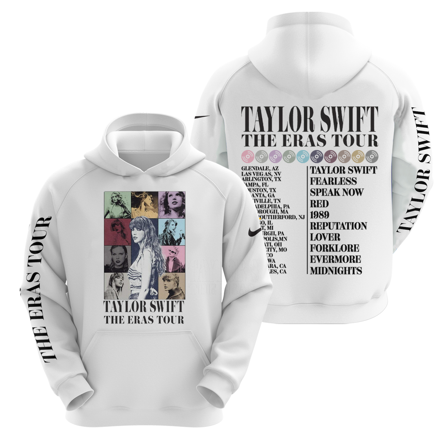 Taylor Swift White Button Up Shirt 2023 - BTF Store