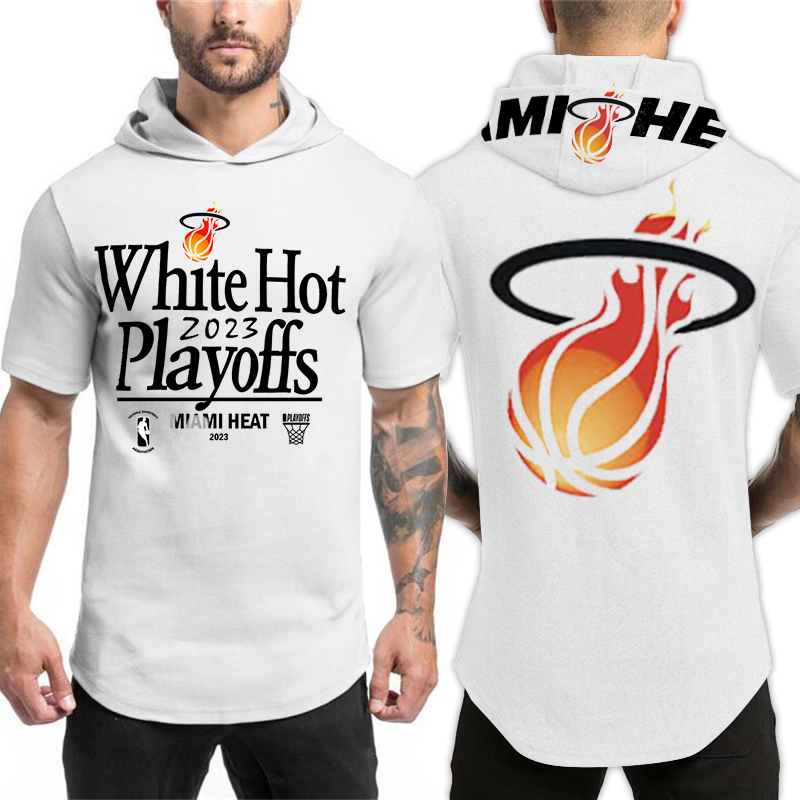 Miami Heat White Hot 2023 Nba Playoffs T Shirt