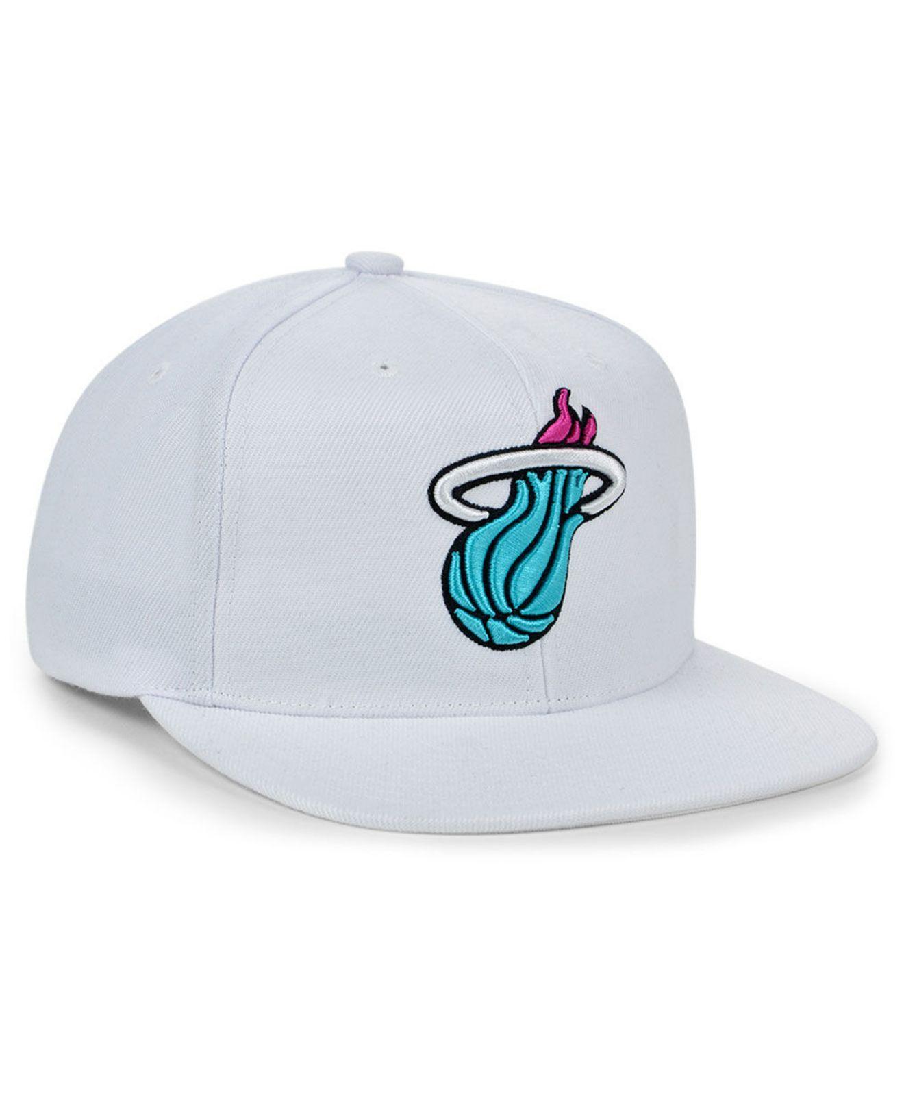 mitchell and ness heat hat