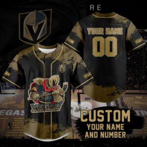 NHL Vegas Golden Knights 2023 Champions Baseball Jersey