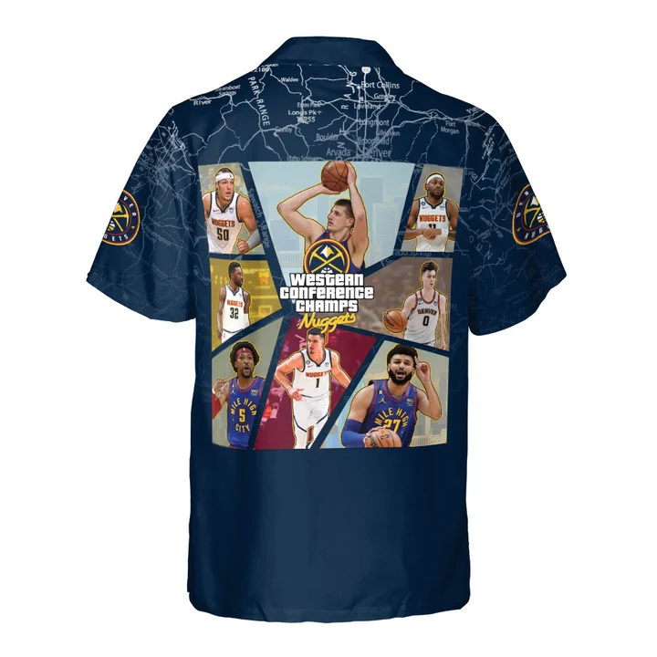 Denver Nuggets Champions 3D Hawaiian Shirt For Men And Women Gift