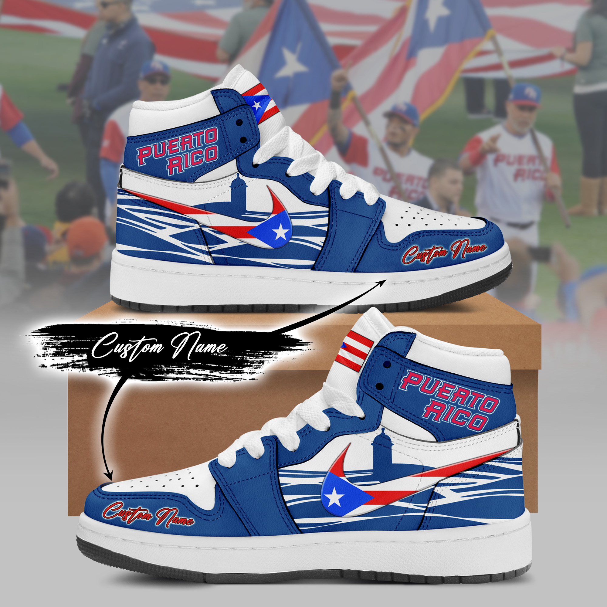 Puerto Rico 2023 World Baseball Classic white Cap - BTF Store