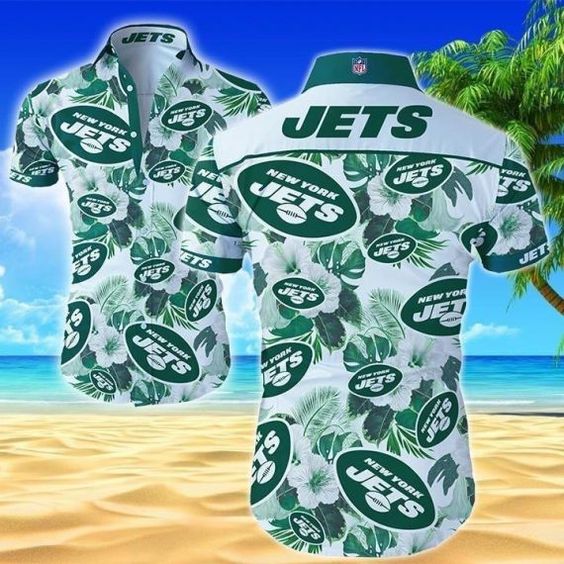 NFL New York Jets Hawaiian Shirt - BTF Store