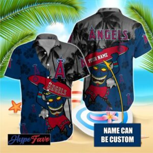 MLB Los Angeles Angels Hawaiian Shirt - BTF Store