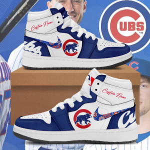 _ _ MLB Chicago Cubs Air Jodan1 Shoes - BTF Store