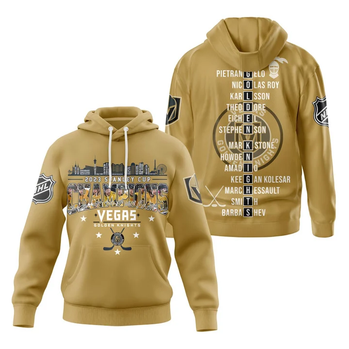 Mark Stone Vegas Golden Knights adidas 2023 Stanley Cup Champions
