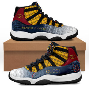 NBA Denver Nuggets x Gucci Air Jordan 11 Shoes - BTF Store