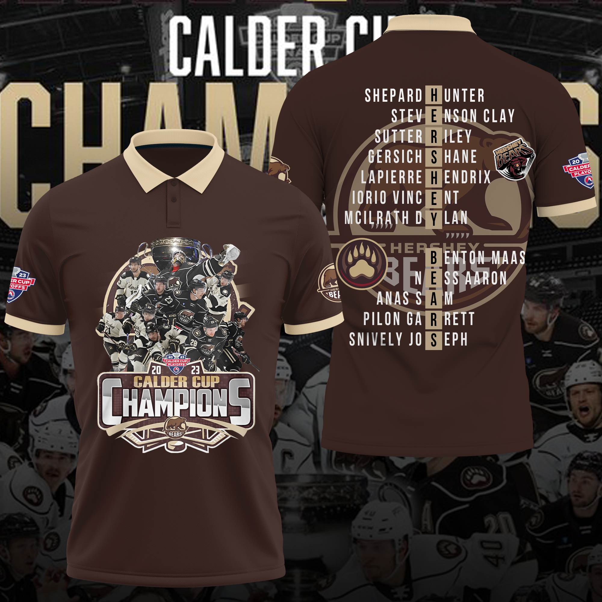 AHL Hershey Bears Mix Jersey Personalized Hoodie in 2023