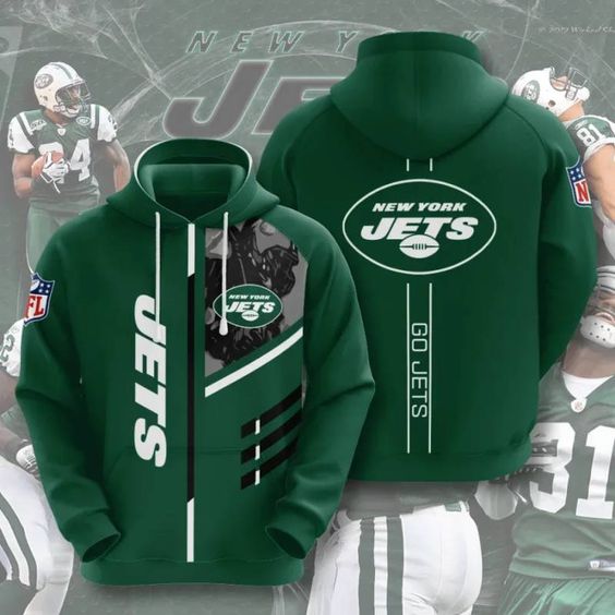 NFL New York Jets Hoodie 3D Shirt - BTF Store