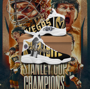 Vegas Golden Knight NHL Nike Custom Shoes - BTF Store