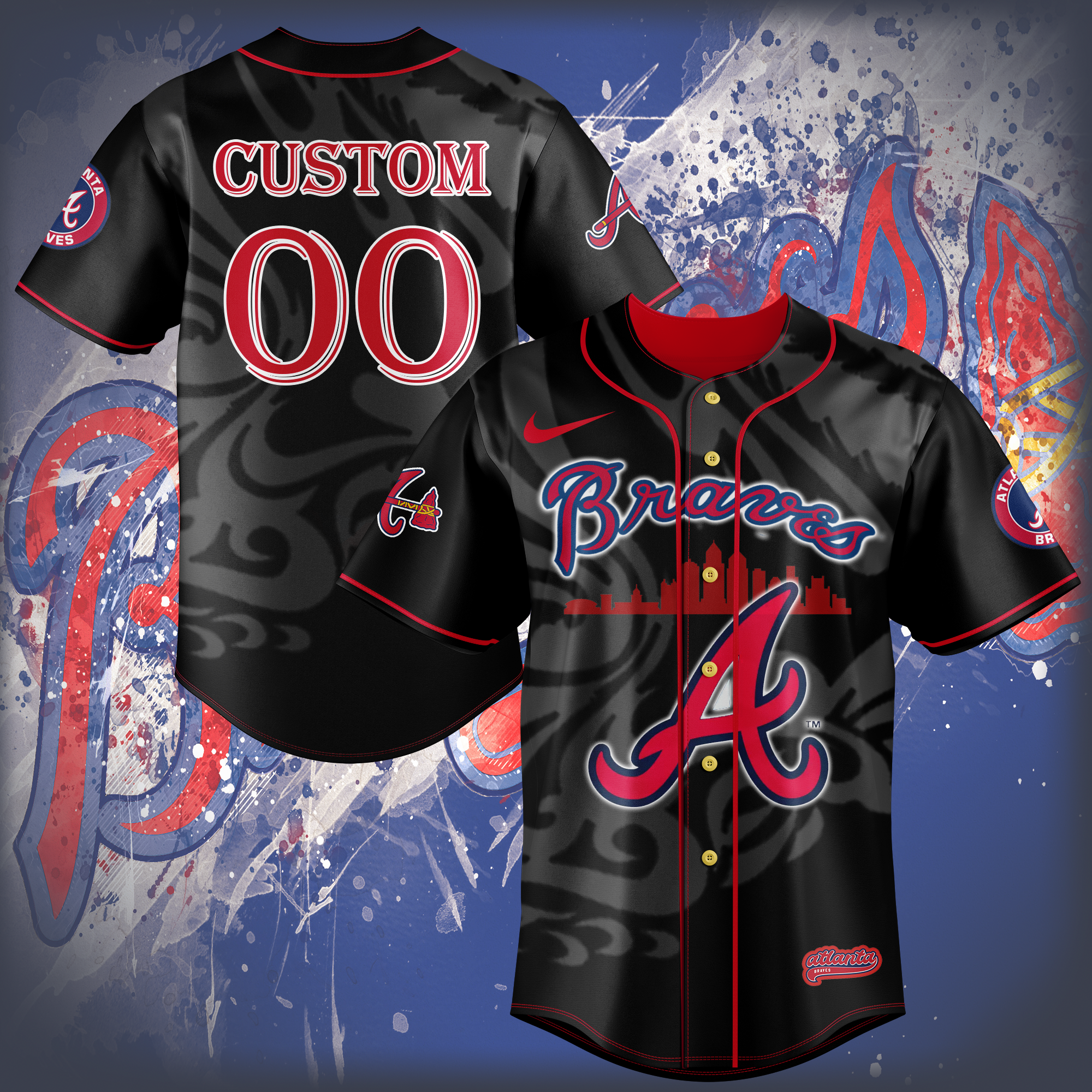 Atlanta Braves Special Edition Baseball Jersey - BTF Store
