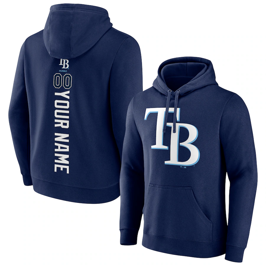 Men's Blue Nike x Tampa Bay Rays Hoodie - BTF Store