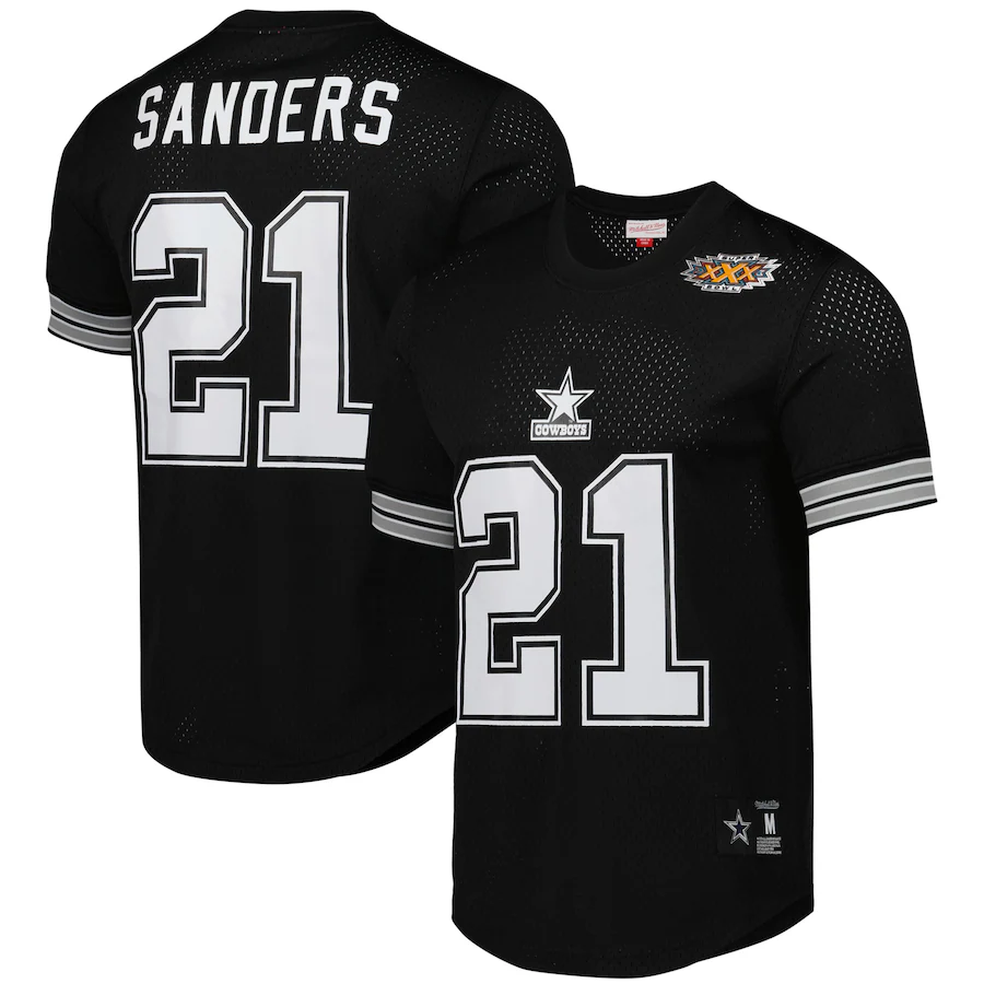 Dallas Cowboys Nike #21 Sanders Branded Jersey - BTF Store