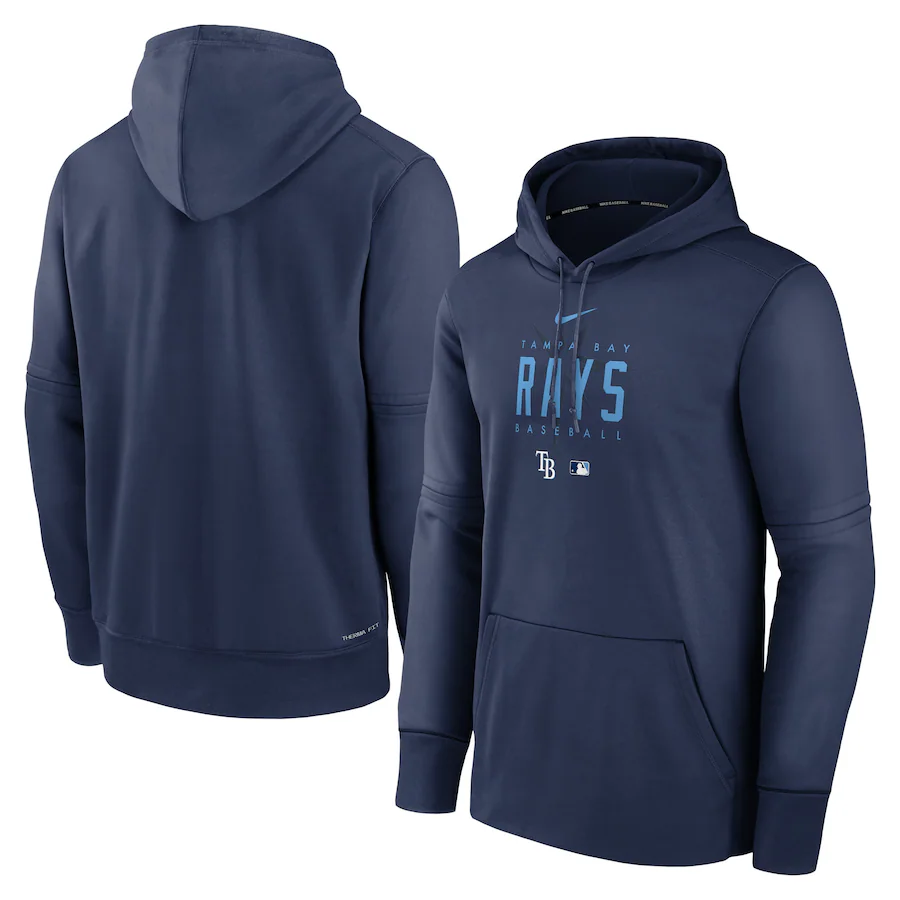 Tampa Bay Rays Nike Branded Zip Hoodie - BTF Store