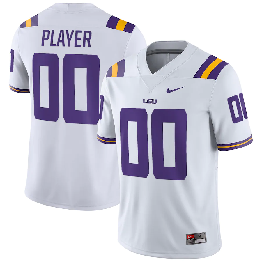 Men's Nike Yellow LSU Tigers Replica Jersey