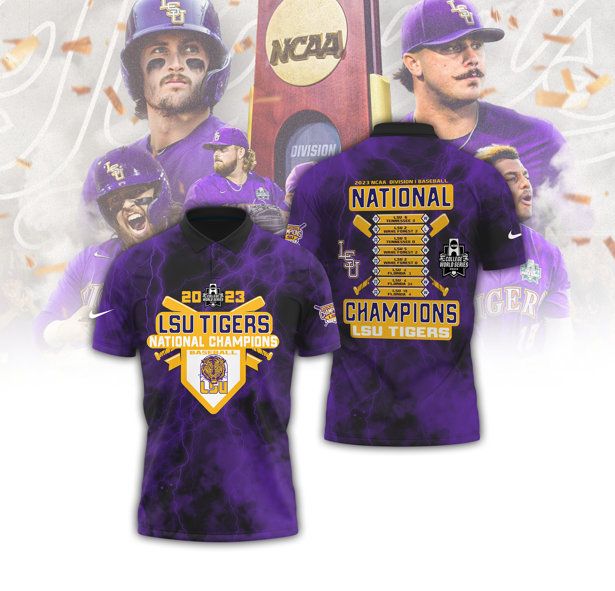 LSU Baseball Gear, LSU Tigers Baseball Jerseys, Hats, T-Shirts