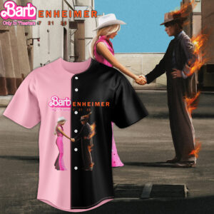 Barbie Costume All Over Printed Barbie Baseball Jersey Shirts