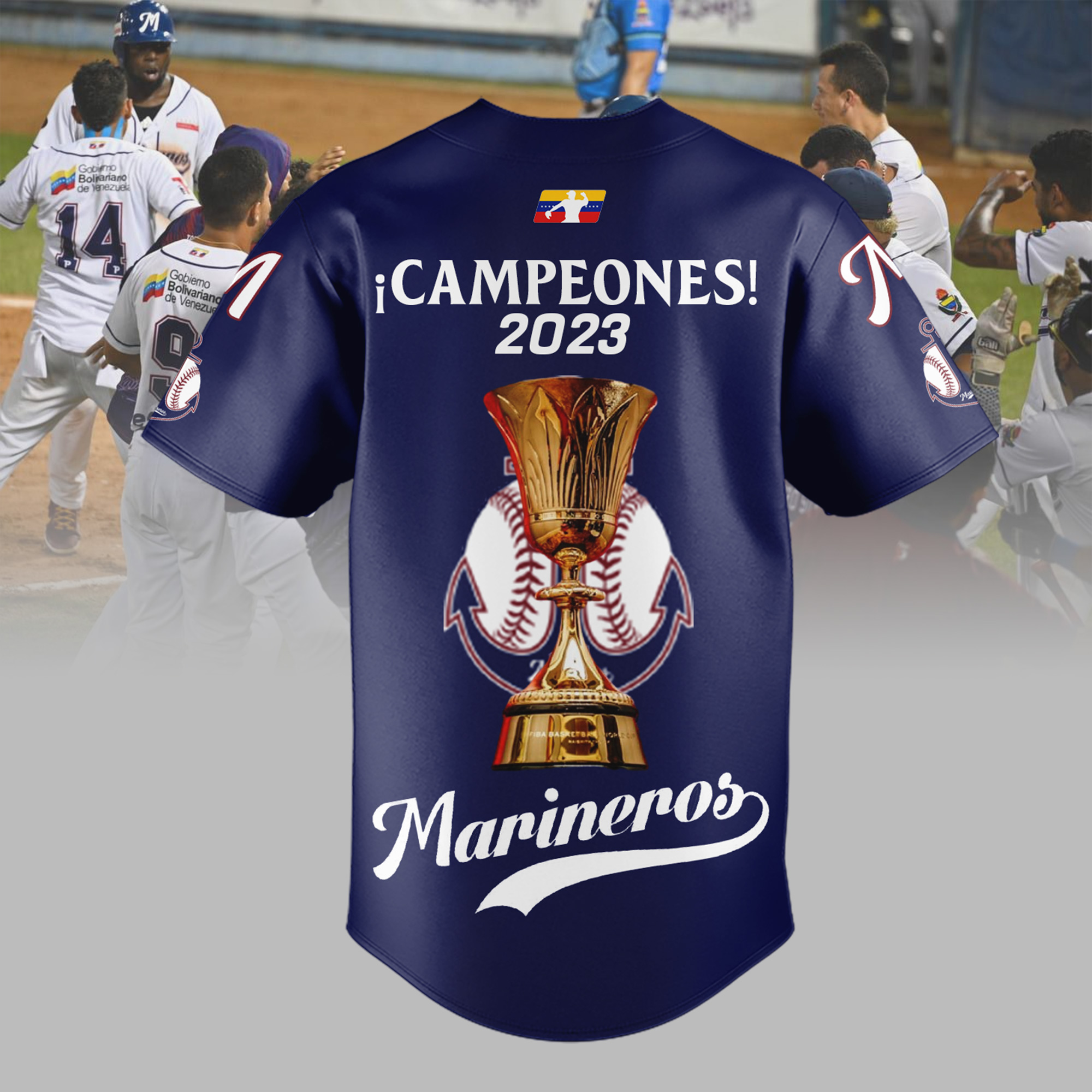 Marineros De Carabobo Champs 2023 Jersey - BTF Store