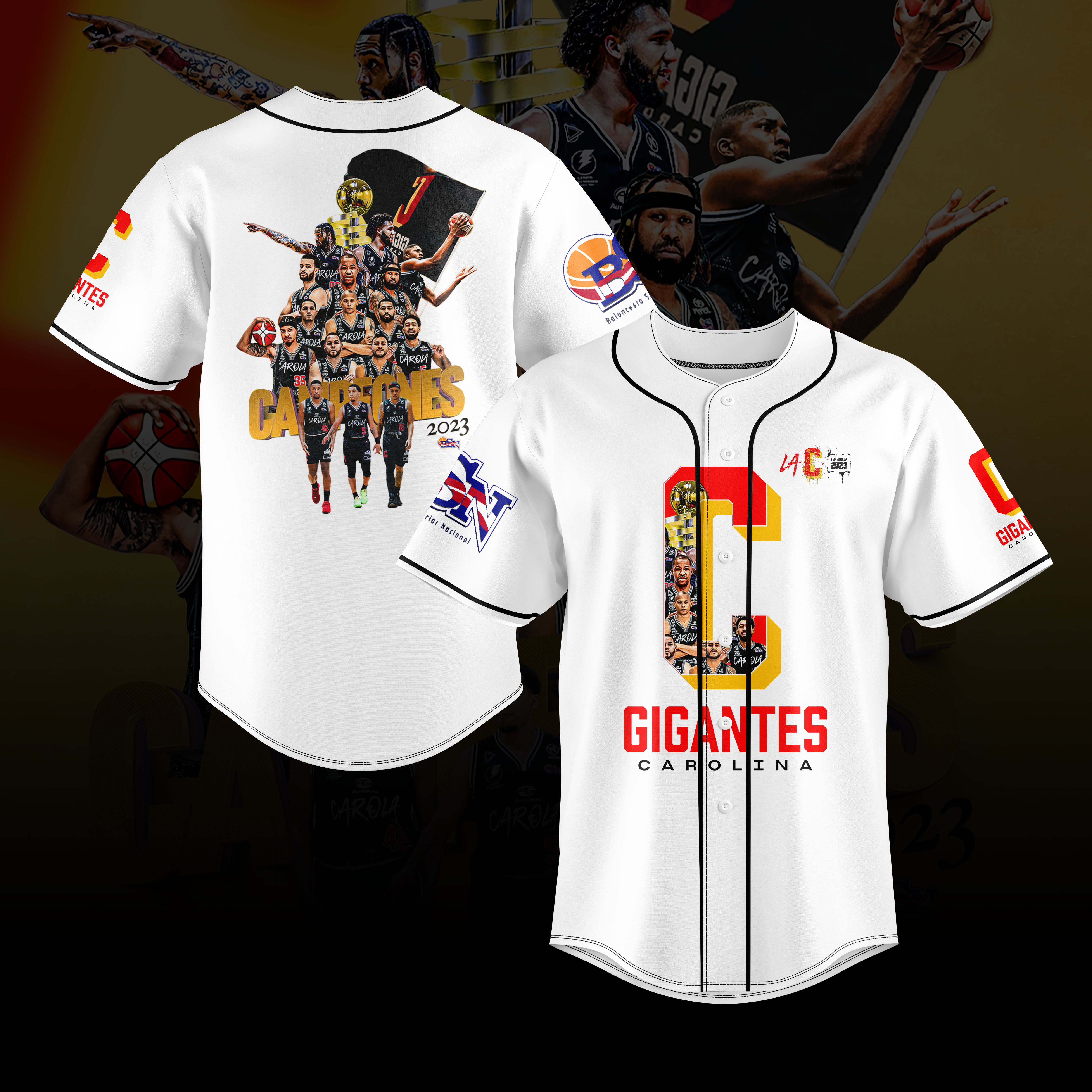Campeones Gigantes de Carolina BSN 3DShirt - BTF Store