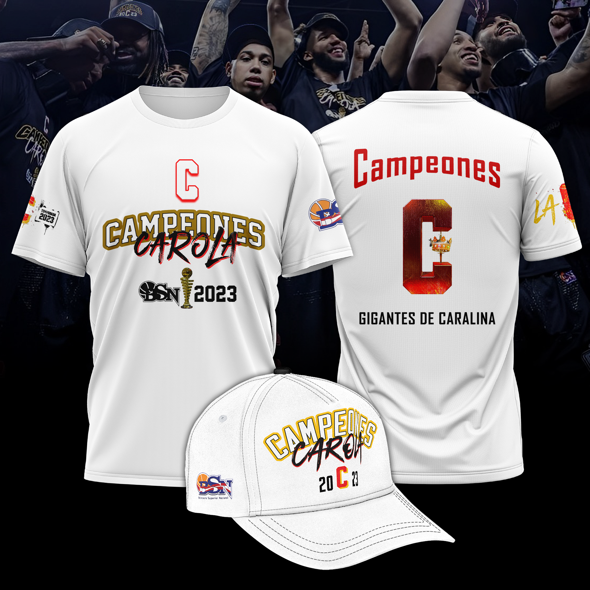 Official Campeones Gigantes De Carolina Bsn Baseball Jersey Champion Shirt,  hoodie, longsleeve, sweater